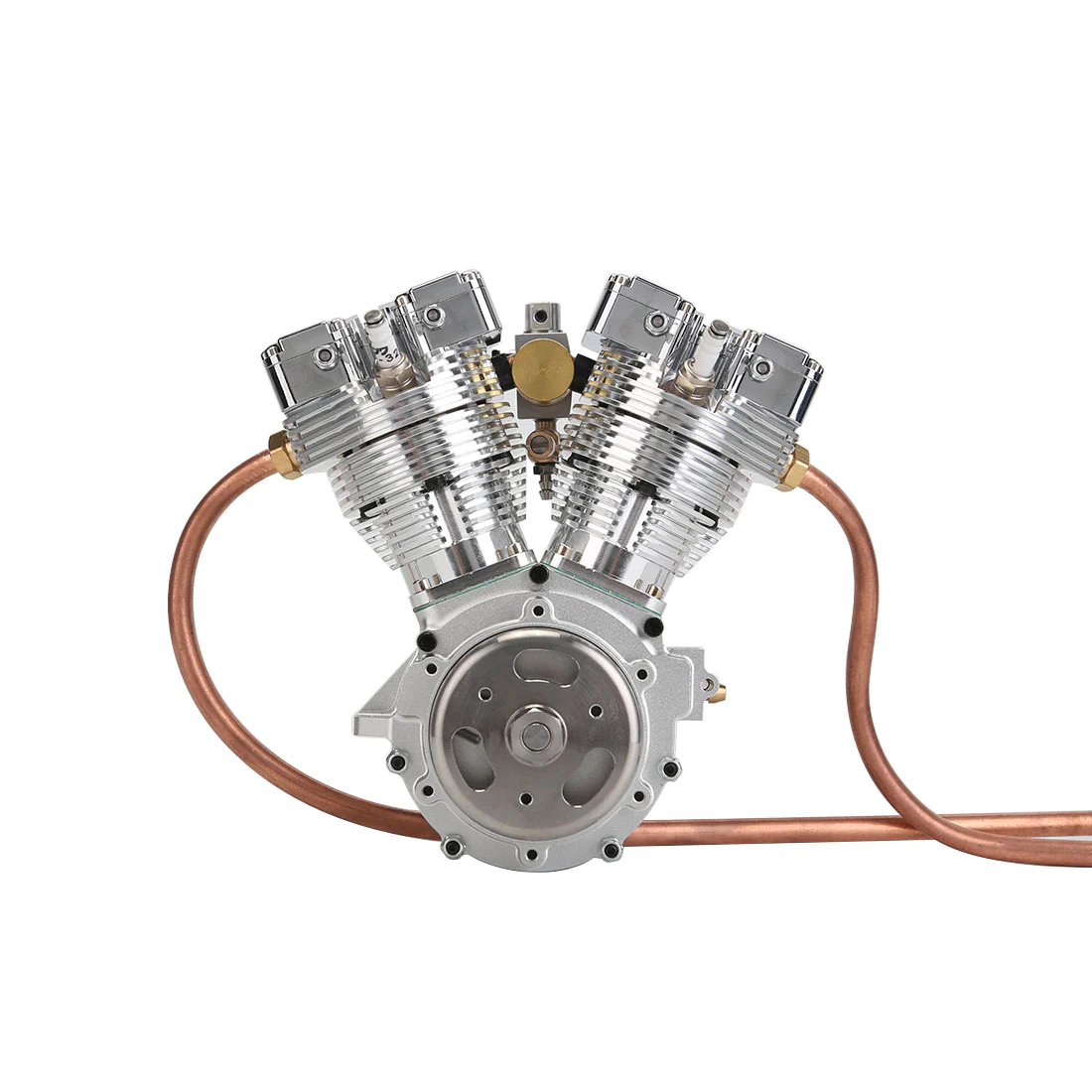 CISON FG-VT157 15.7cc Miniature V-Twin Motorcycle Engine OHV 4 Stroke Air-cooled Gasoline Engine Model 11 CISON FG-VT157 15.7cc Miniature V-Twin Motorcycle Engine OHV 4 Stroke Air-cooled Gasoline Engine Model - Image 11