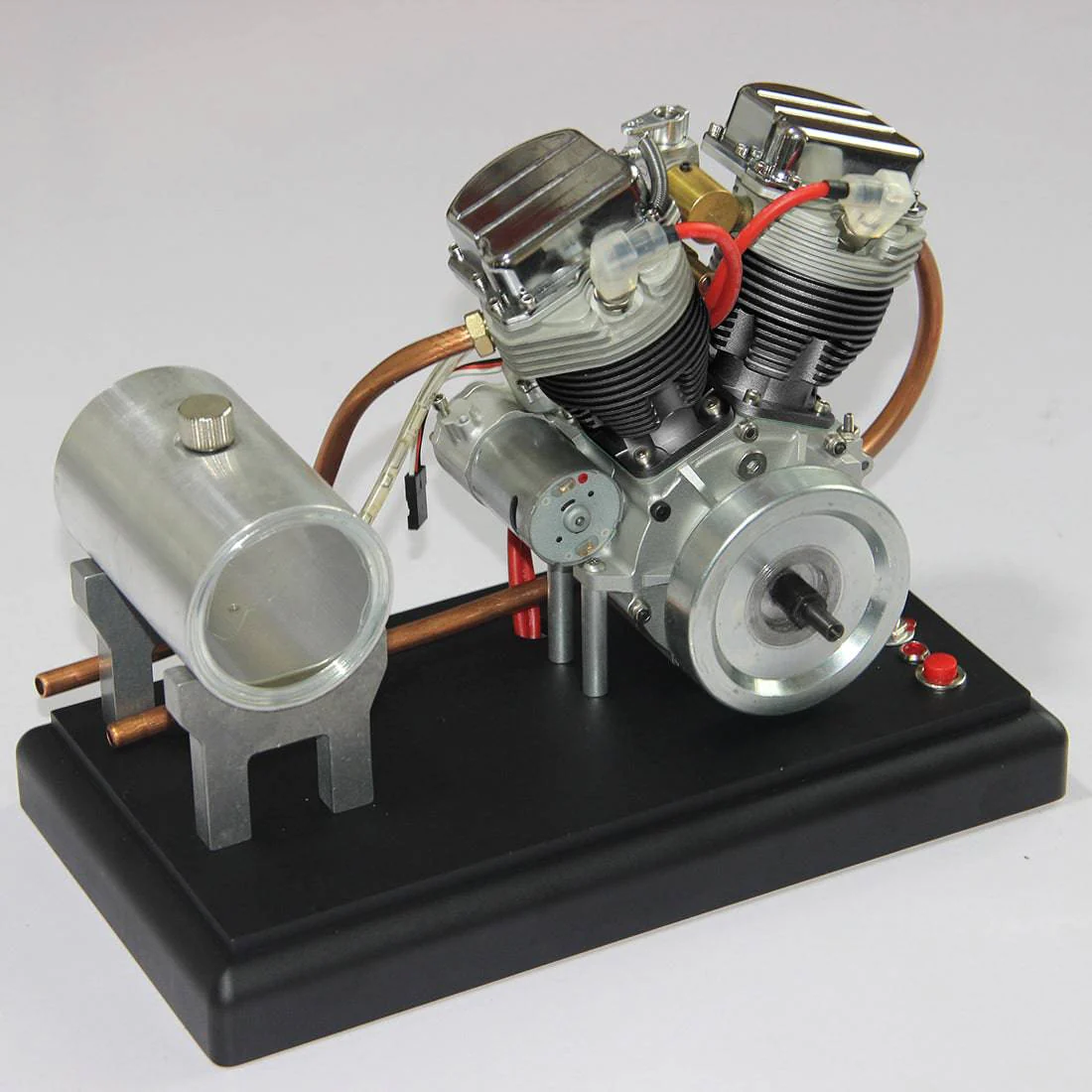 CISON FG-VT9 V2 9cc Four-Stroke Gasoline Engine Model with Metal Base Fuel Tank Full Set 1