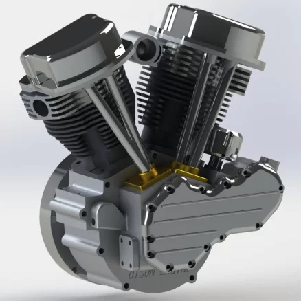 CISON FG-VT9 V2 9cc Four-Stroke Gasoline Engine Model with Metal Base Fuel Tank Full Set 10