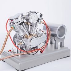 CISON FG-VT9 9cc V2 V Twin Model Engine with Air Filter Base Tank Set