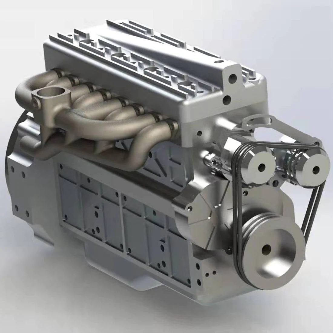 CISON FL4-175 Flathead Inline 4 Cylinder Four Stroke 9,000rpm RC Water-cooled Gasoline Engine 17.5cc 8 CISON FL4-175 Flathead Inline 4 Cylinder Four Stroke 9,000rpm RC Water-cooled Gasoline Engine 17.5cc - Image 8