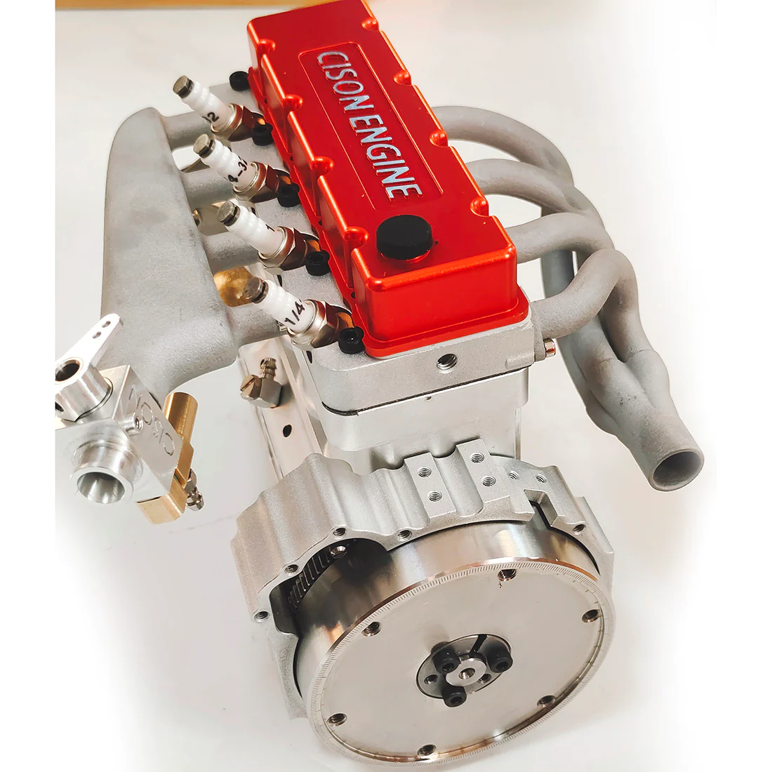 CISON L4-175 17.5cc Miniature OHV Four-cylinder Four-Stroke Engine Kits that Runs on Gas for RC Cars Ships 3 CISON L4-175 17.5cc Miniature OHV Four-cylinder Four-Stroke Engine Kits that Runs on Gas for RC Cars Ships - Image 3