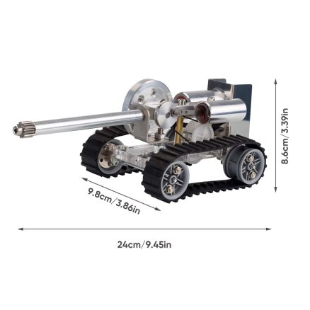 Cool Mini Stirling Engine Tank Model 6