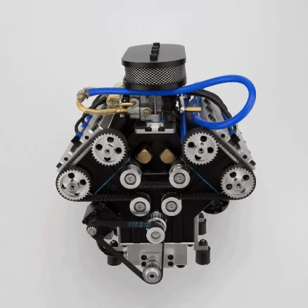 ENJOMOR V8 GS-V8 78CC DOHC Gasoline Water-cooled V8 Engine That Works with Starter Kit Full Set Pre-order 12