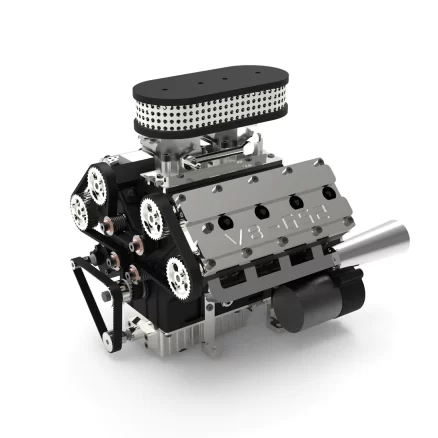 ENJOMOR V8 GS-V8 78CC DOHC Gasoline Water-cooled V8 Engine That Works with Starter Kit Full Set Pre-order 14