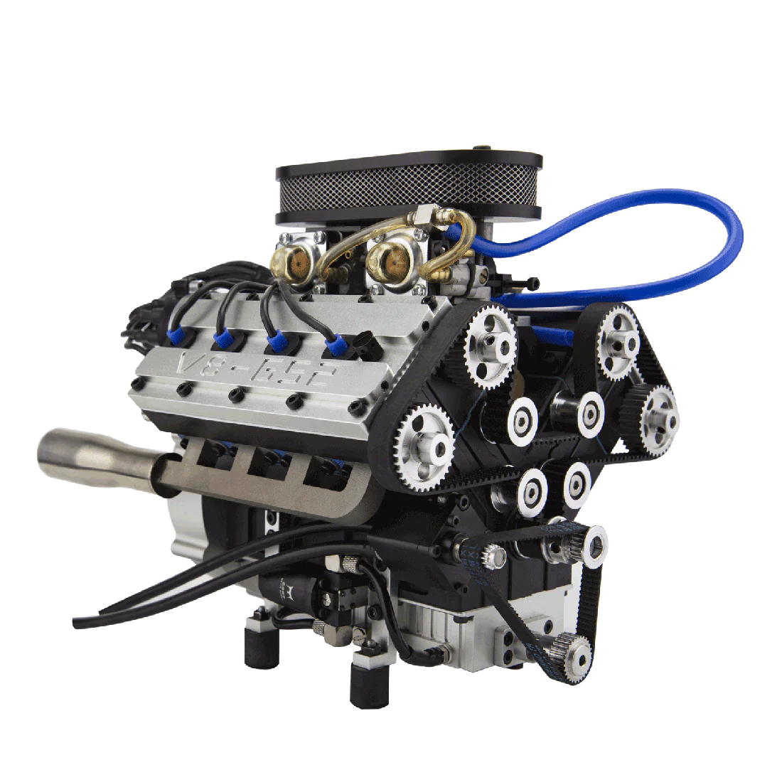 ENJOMOR V8 78CC GS-V8 Working Scale Model Engine Gas DOHC 4 Stroke Water-cooled Pre-Order 6 ENJOMOR V8 78CC GS-V8 Working Scale Model Engine Gas DOHC 4 Stroke Water-cooled Pre-Order - Image 6