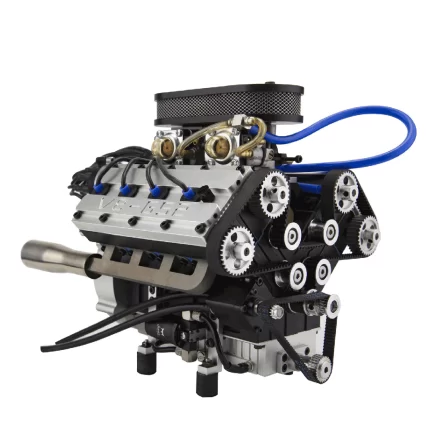ENJOMOR V8 GS-V8 78CC DOHC Gasoline Water-cooled V8 Engine That Works with Starter Kit Full Set Pre-order 16