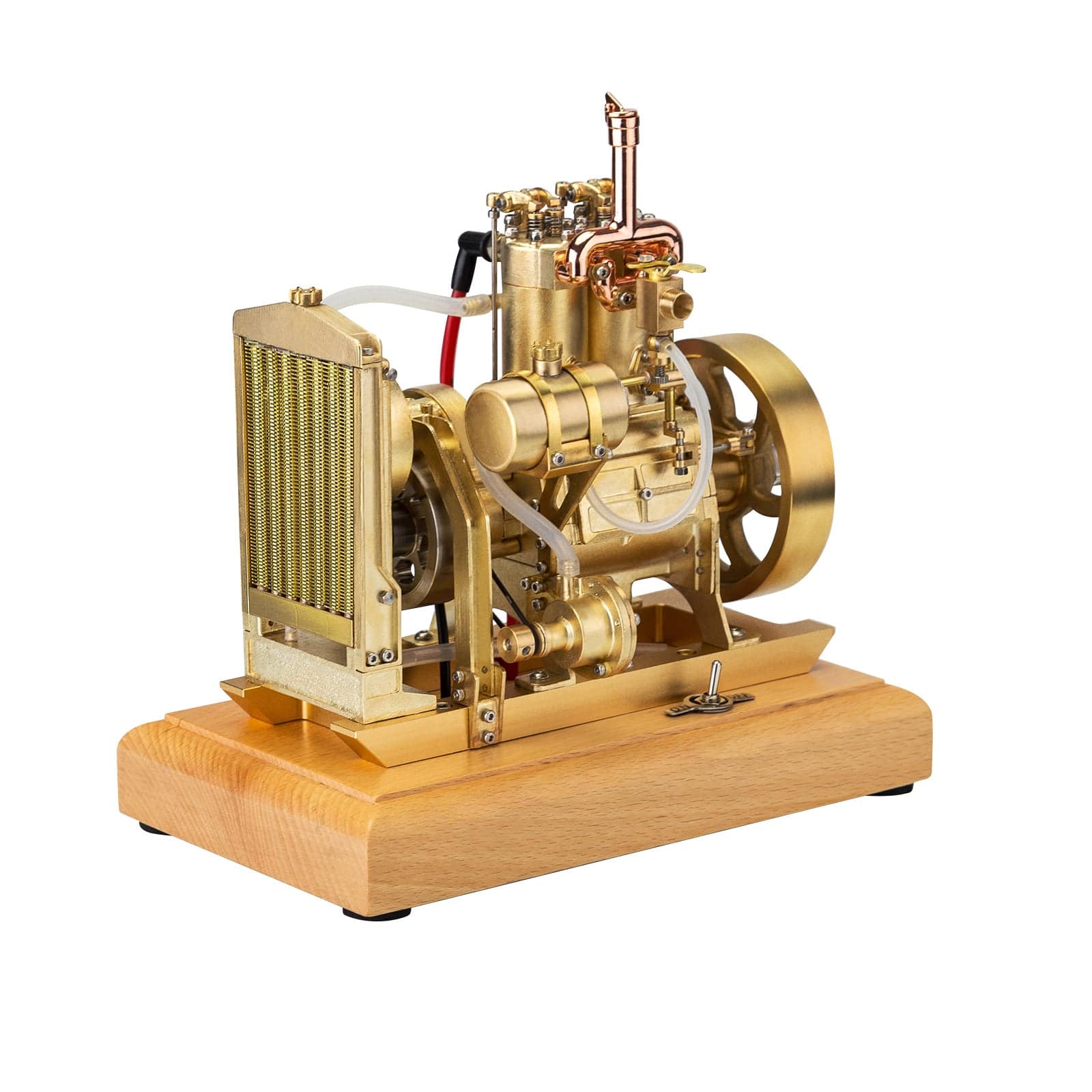 H74 5cc 4-Stroke 2-Cylinder Water Cooled Gasoline Internal Combustion Engine Model 1