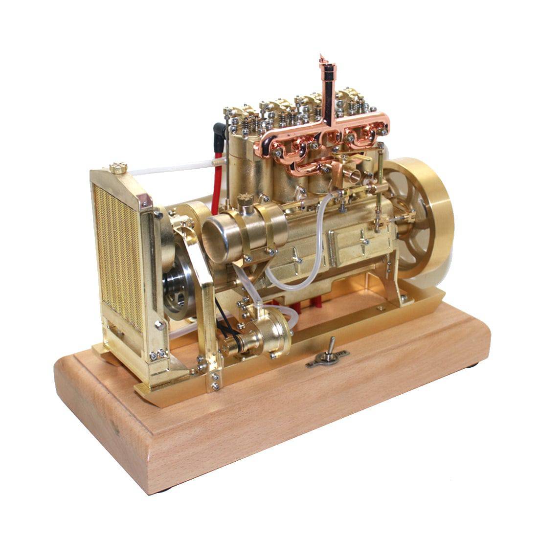 Holt H75 Tractor Engine Gas 12cc Four-cylinder OHV Engine Scale Model with Governor 2