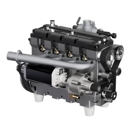HOWIN L4-172 17.2cc SOHC Inline 4 Cylinder FOUR Stroke 15000 rpm Nitro RC Engine 15