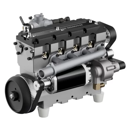 HOWIN L4-172 17.2cc SOHC Inline 4 Cylinder FOUR Stroke 15000 rpm Nitro RC Engine 22
