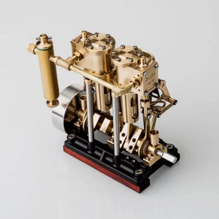 KACIO LS2-13S Two Cylinder Reciprocating Steam Engine Model for 80-120CM Steamship 5