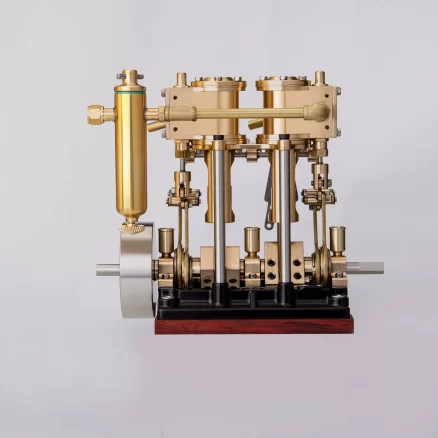 KACIO LS2-13S Two Cylinder Reciprocating Steam Engine Model for 80-120CM Steamship 7