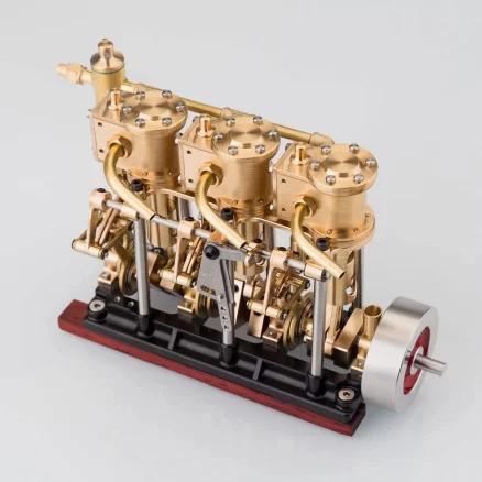 KACIO LS3-13S Three Cylinder Triple Steam Engine Model for 80-120CM Steamship 4