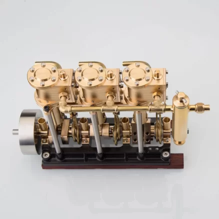 KACIO LS3-13S Three Cylinder Triple Steam Engine Model for 80-120CM Steamship 6