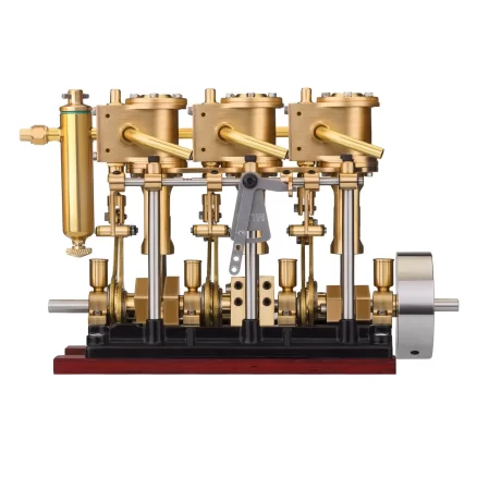 KACIO LS3-13S Three Cylinder Triple Steam Engine Model for 80-120CM Steamship 9