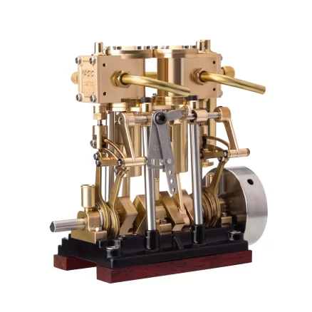 KACIO LS2-13S Two Cylinder Reciprocating Steam Engine Model for 80-120CM Steamship 11
