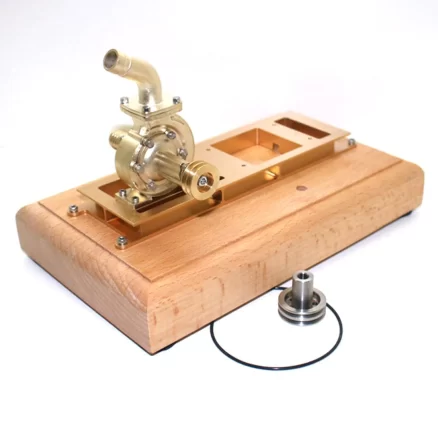 M16 Wooden Base with Water Pump Upgrade Kit for M16C Mini Vertical Gasoline Engine 4