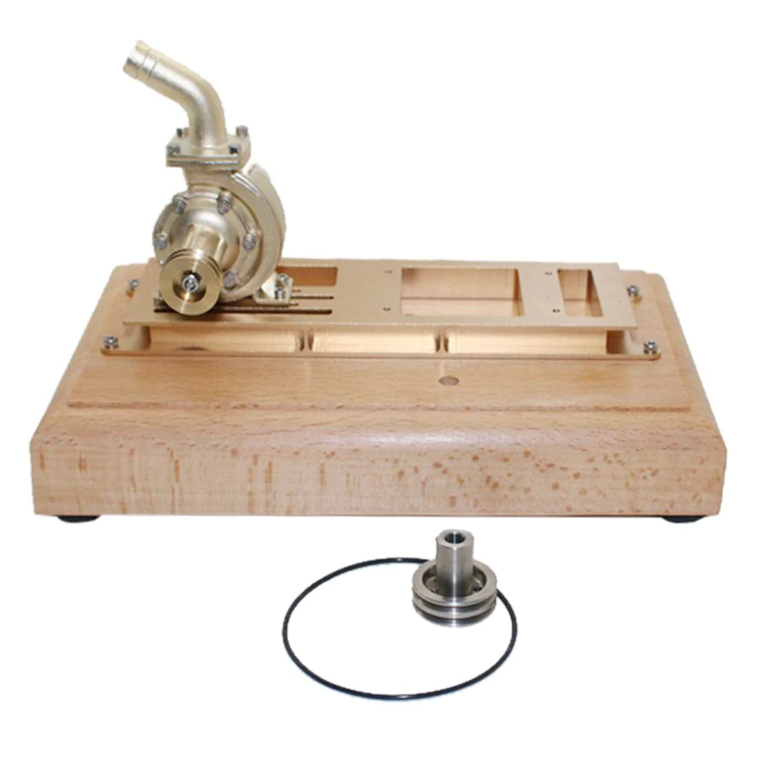 M16 Wooden Base with Water Pump Upgrade Kit for M16C Mini Vertical Gasoline Engine 6 M16 Wooden Base with Water Pump Upgrade Kit for M16C Mini Vertical Gasoline Engine - Image 6