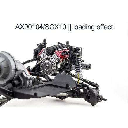 MAD RC V8 Engine Bracket for AX90104 SCX10Ⅱ Model Car 5