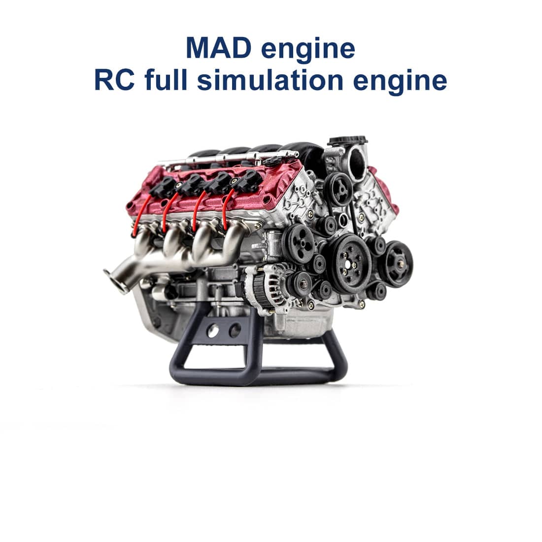 MAD RC DIY V8 Engine Model Kit for Capra VS4-10 Pro - Build Your Own V8 Engine That Works 3 MAD RC DIY V8 Engine Model Kit for Capra VS4-10 Pro - Build Your Own V8 Engine That Works - Image 3