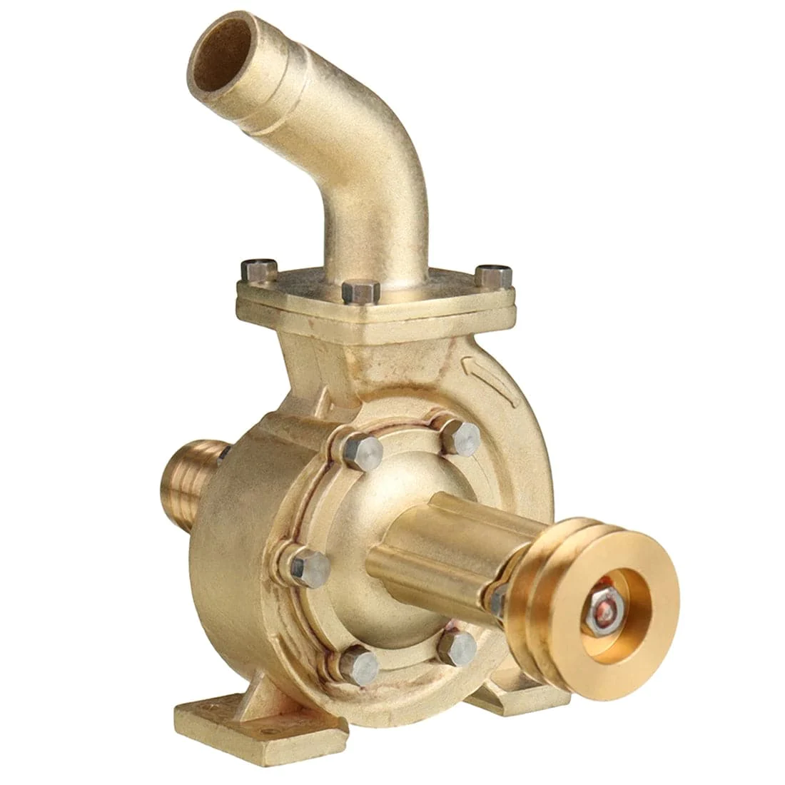 Upgrade P70 Mini Brass Water Vane Pump for M16 M16C Internal Combustion Engine Model 1