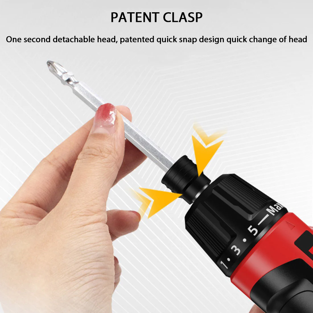 Portable Electric Torque Screwdriver Set For Model Engine Builders DIY Tools 3 Portable Electric Torque Screwdriver Set For Model Engine Builders DIY Tools - Image 3