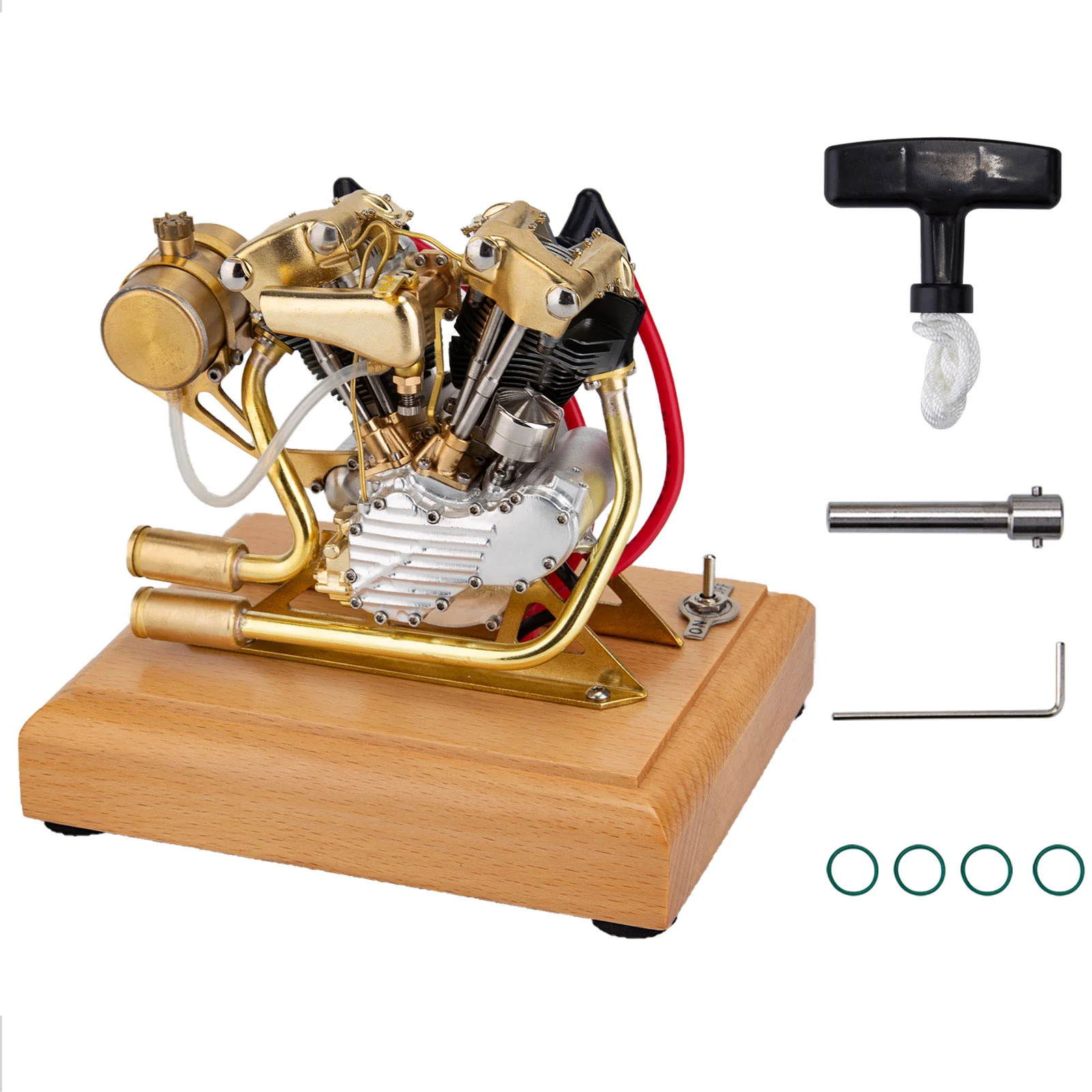 RETROL R29 4.2CC Miniature V-Twin Engine Motor OHV for Mini Chopper Bike Motorcycle 1 RETROL R29 4.2CC Miniature V-Twin Engine Motor OHV for Mini Chopper Bike Motorcycle