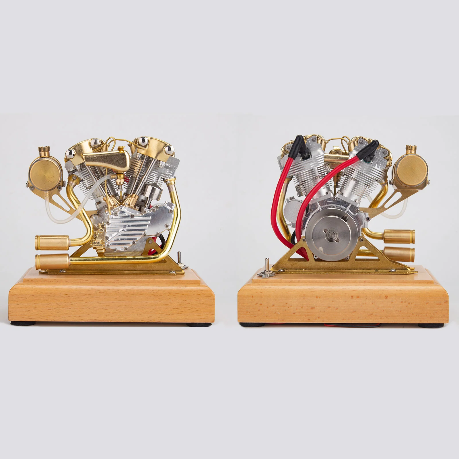 RETROL R29 4.2CC Miniature V-Twin Engine Motor OHV for Mini Chopper Bike Motorcycle 13 RETROL R29 4.2CC Miniature V-Twin Engine Motor OHV for Mini Chopper Bike Motorcycle - Image 13