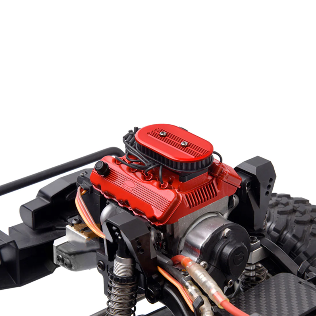 RC Car 1976 Model 1/10 Simulation SOHC V8 Scale Engine Kit GRC F76 9 RC Car 1976 Model 1/10 Simulation SOHC V8 Scale Engine Kit GRC F76 - Image 9