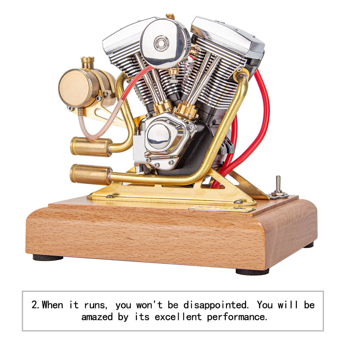 RETROL Evolution R33 V-twin 4.2CC OHV Four-stroke Motorcycle Gasoline Engine Model 7 RETROL Evolution R33 V-twin 4.2CC OHV Four-stroke Motorcycle Gasoline Engine Model - Image 7