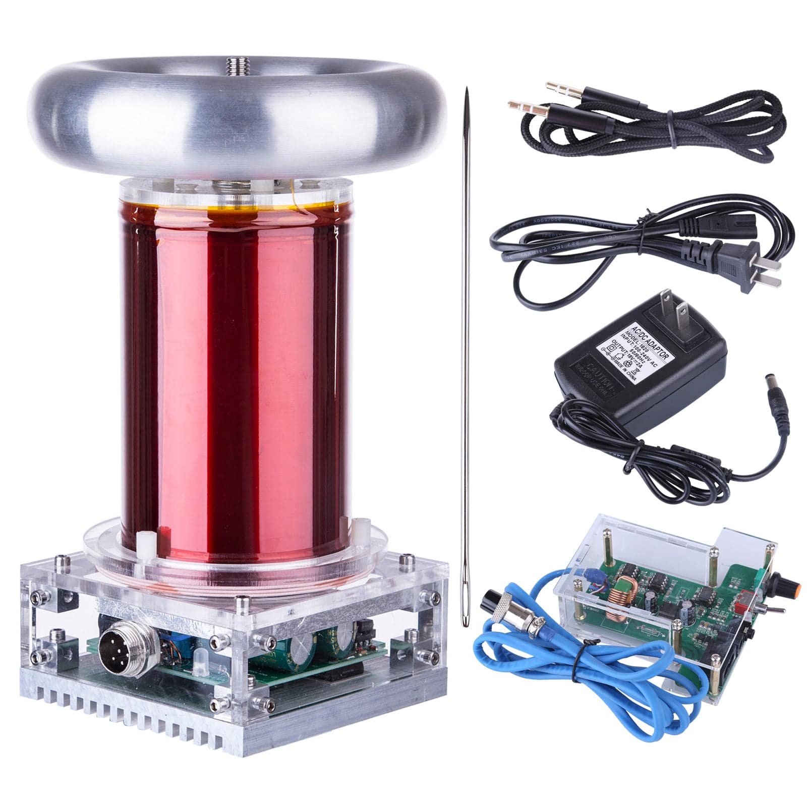 Stark 220V Tesla Coil Musical Engine with Arc Extinguishine Integrated SSTC Driver 1 Stark 220V Tesla Coil Musical Engine with Arc Extinguishine Integrated SSTC Driver