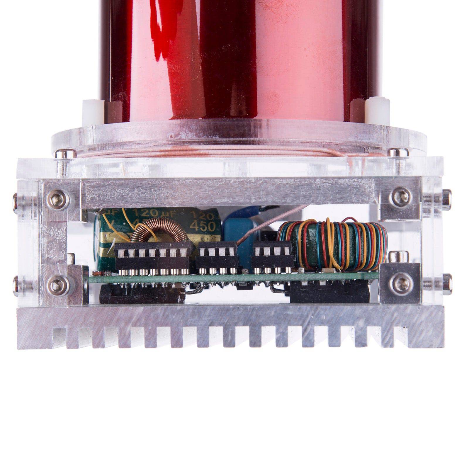 Stark 220V Tesla Coil Musical Engine with Arc Extinguishine Integrated SSTC Driver 2 Stark 220V Tesla Coil Musical Engine with Arc Extinguishine Integrated SSTC Driver - Image 2