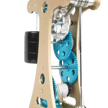 Teching Galileo Pendulum Clock Full Aluminum Alloy Stirling Engine Model 8