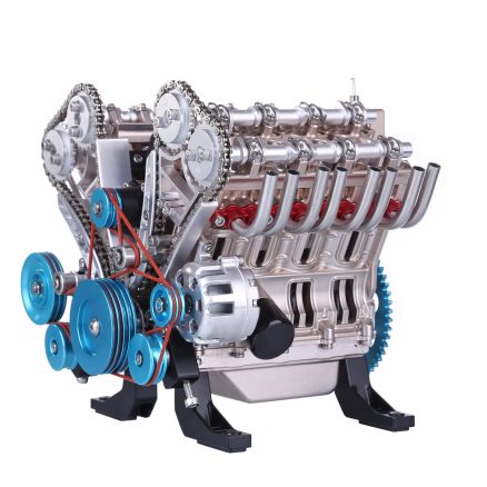 Teching V8 Mechanical Metal Assembly DIY Car Engine Model Kit 500+Pcs Educational Experiment Toy 7