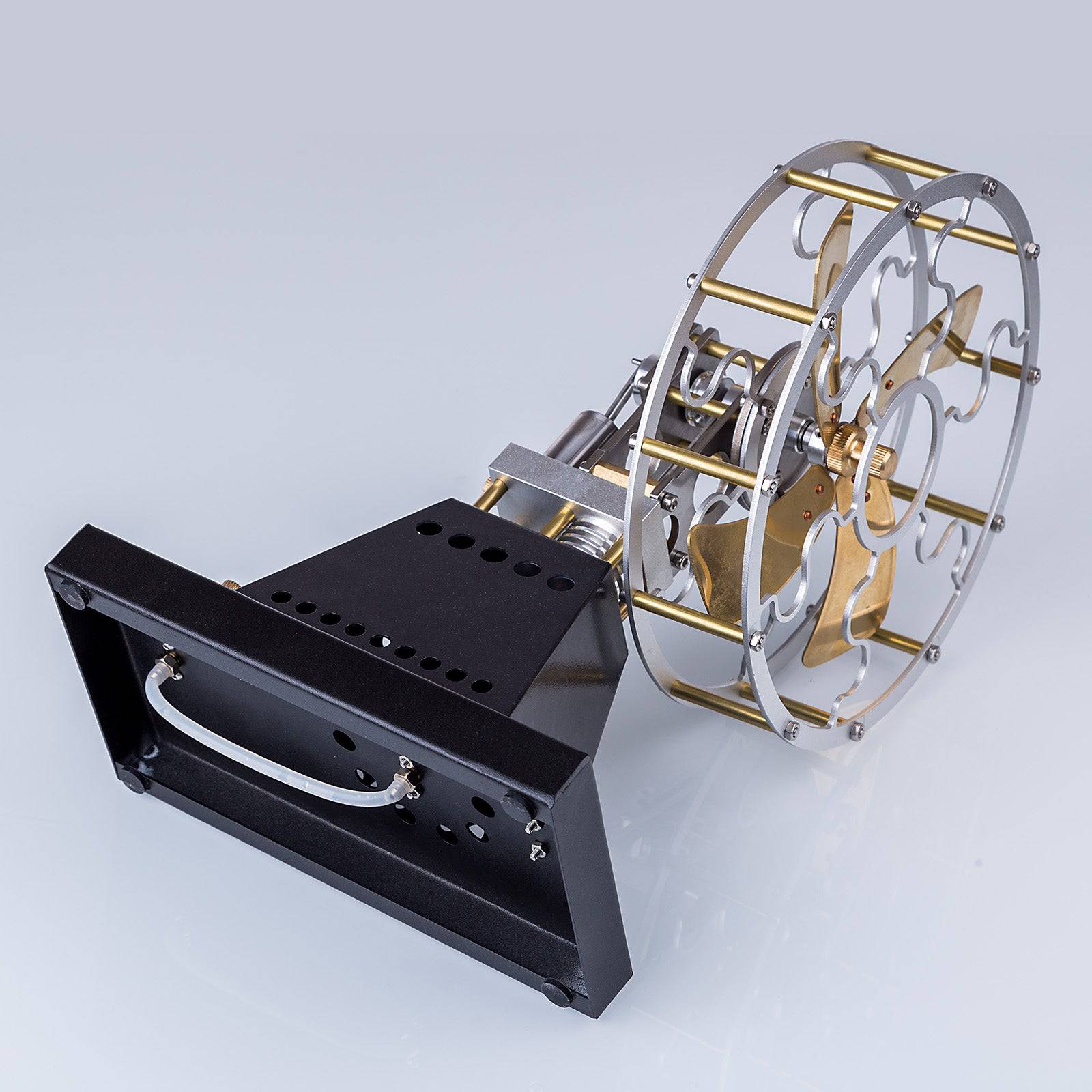 Vintage 4 Blades Heat Powered Stove Table Fan Stirling Engine Science Experiment Toy 11 Vintage 4 Blades Heat Powered Stove Table Fan Stirling Engine Science Experiment Toy - Image 11