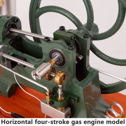RETROL Vintage Horizontal Mill Engine Stationary Engine Model 4 Stroke Gasoline ICE 7