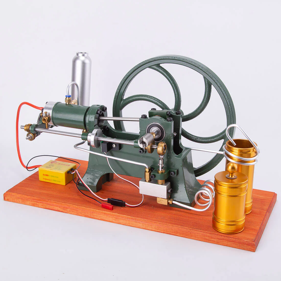 RETROL Vintage Horizontal Mill Engine Stationary Engine Model 4 Stroke Gasoline ICE 4 RETROL Vintage Horizontal Mill Engine Stationary Engine Model 4 Stroke Gasoline ICE - Image 4