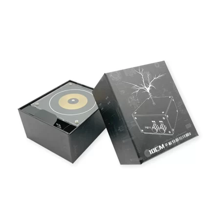 Vinyl Record Shape Bluetooth Musical Tesla Coil with Long Arc & Dual Mode - US Plug/EU Plug 2
