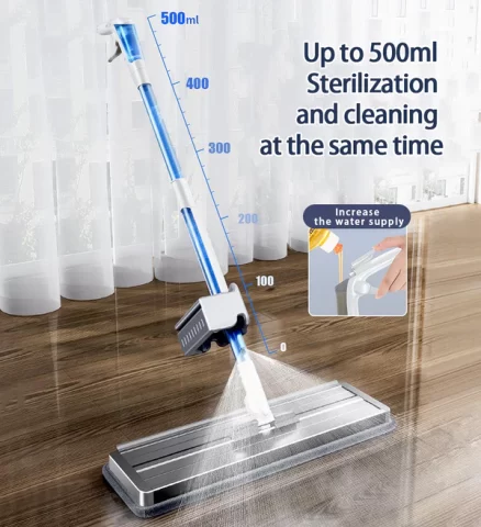 Joybos® Spray Mop with 4 Washable Refills F74 2