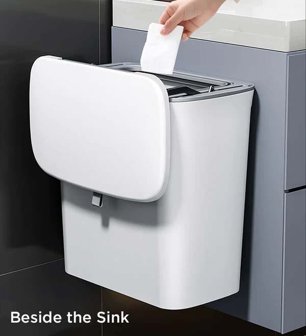 Joybos® Multifunctional Wall Mounted Kitchen Trash Can 4 Joybos® Multifunctional Wall Mounted Kitchen Trash Can - Image 4