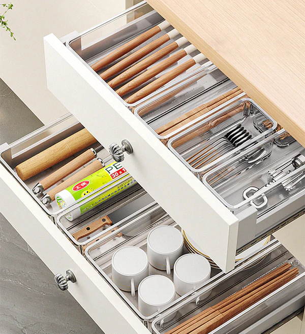 Joybos® Clear Drawer Organizer 2 Joybos® Clear Drawer Organizer - Image 2