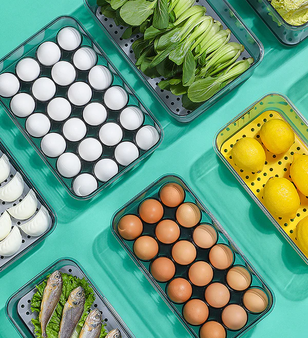 Joybos® Smart Eggs Container for Refrigerator with Date Reminder 3 Joybos® Smart Eggs Container for Refrigerator with Date Reminder - Image 3