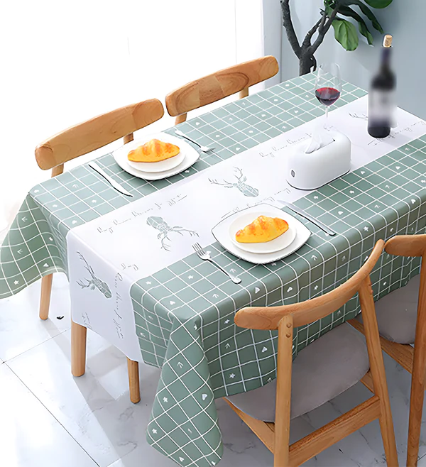 Joybos® Waterproof and Wrinkle Resistant Washable Table Cloth F82 2