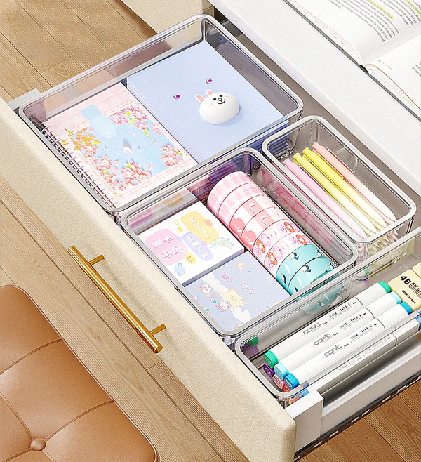 Joybos® Clear Drawer Organizer 4 Joybos® Clear Drawer Organizer - Image 4