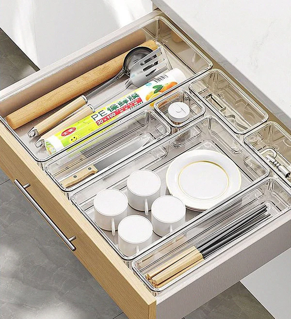 Joybos® Clear Drawer Organizer 5 Joybos® Clear Drawer Organizer - Image 5