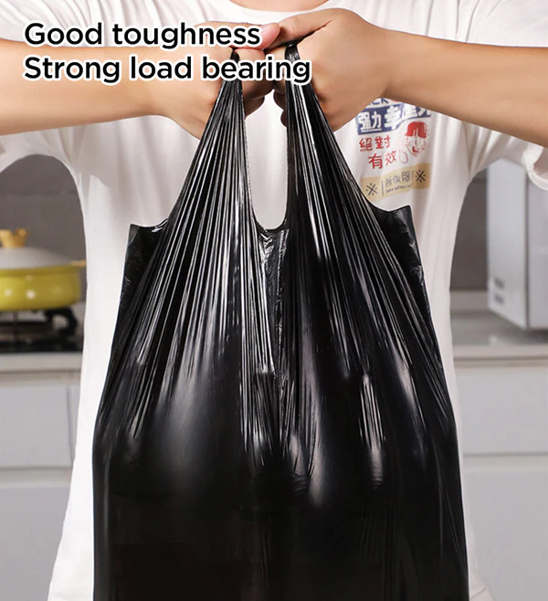 Joybos® Black Bin Bags for Bathroom with Handles 20L F62 5 Joybos® Black Bin Bags for Bathroom with Handles 20L F62 - Image 5