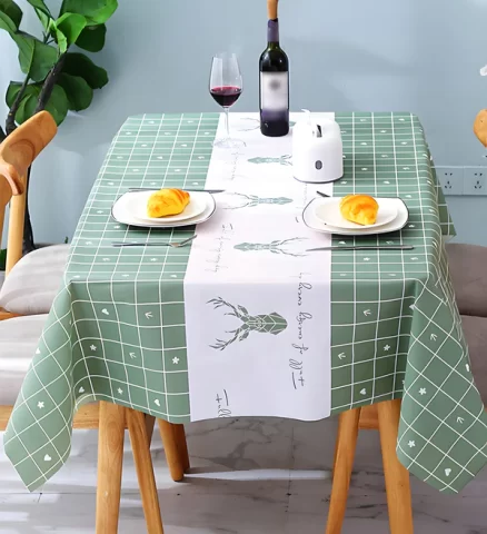 Joybos® Waterproof and Wrinkle Resistant Washable Table Cloth F82 3