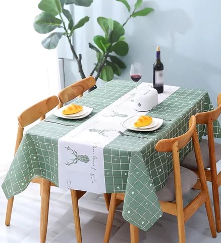 Joybos® Waterproof and Wrinkle Resistant Washable Table Cloth F82 4