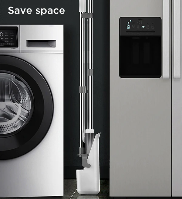 Joybos® Standing Dustpan and Broom for Indoor Lobby Office Kitchen Sweeping 5 Joybos® Standing Dustpan and Broom for Indoor Lobby Office Kitchen Sweeping - Image 5